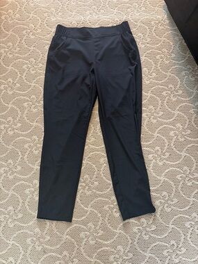Eddie Bauer Black Women's Elastic Waist Pull-On Pants